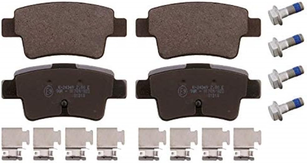 febi bilstein 16880 Brake Pad Set with fastening material, 1 unit