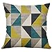 Produktbild TianranRT Unregelmäßiges geometrisches Muster Kissenbezug Kissenbezug 40x40cm (D)