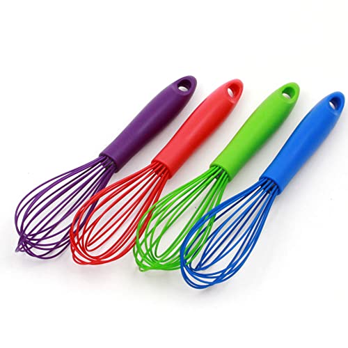 Chef Craft Premium Silicone Wire Cooking Whisk, 10.5 Inch, Red #TOP4