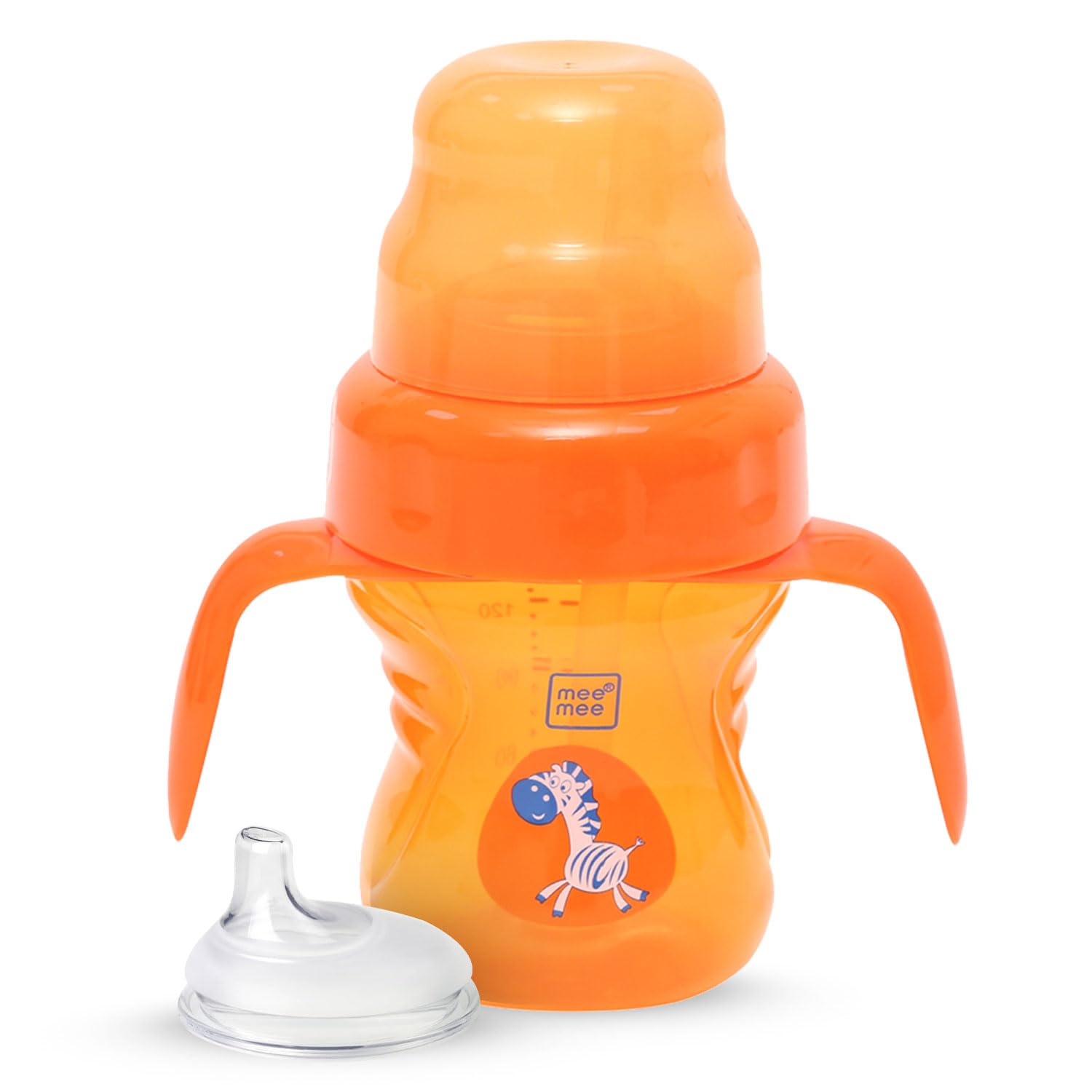Mee Mee 2 in 1 Convertible Soft Spout & Straw Sipper Cup | Anti Spill, BPA-Free & Non-Toxic | Easy to Hold Detachable Ha