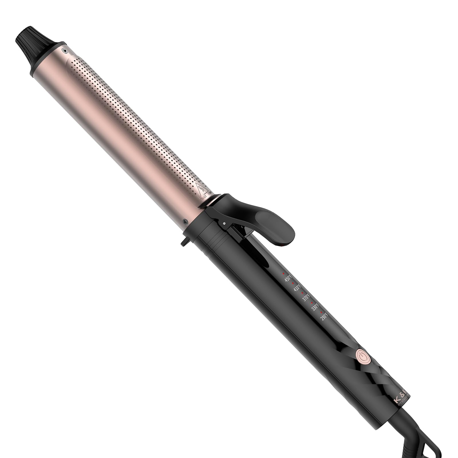 K K MCH Professional Curling Iron The Temperature of The Button Version can Reach up to 450 Degrees