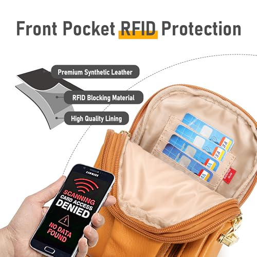 Image of INICAT Lightweight Small Crossbody Sling Bag for Women | Mini Travel Purse,Multi-pocket with Card Slots,Durable Vegan Leather,Everyday Carry