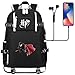Produktbild Harry Potter Avatar-Rucksack, Laptop-Rucksack Studententasche  Mit USB-Ladeanschluss und 3,5-mm-Kopfhörerschnittstelle 47/30/15cm Stil-26