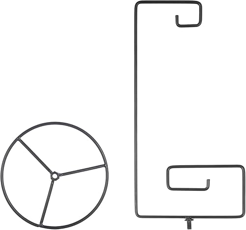 Miniatura 10 de Soporte de exhibición de adornos para plantas de aire, soporte para colgar macetas de hierro, soporte para colgar globos de vidrio, bola de bruja,
