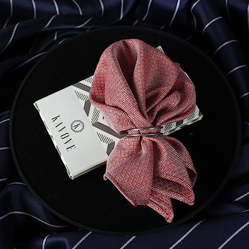 Image of Kovove The Essentials Checkered Pocket Square For Men