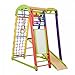 Centre d'activités pour enfants ˝JuniorColor-Plus˝ Cage à grimper, Espalier suédois, Toboggan, Echelle de corde, abaque, tableau