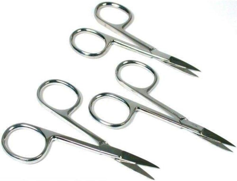 3 Beading Scissors Sewing Cutter Cuticle Straight Steel