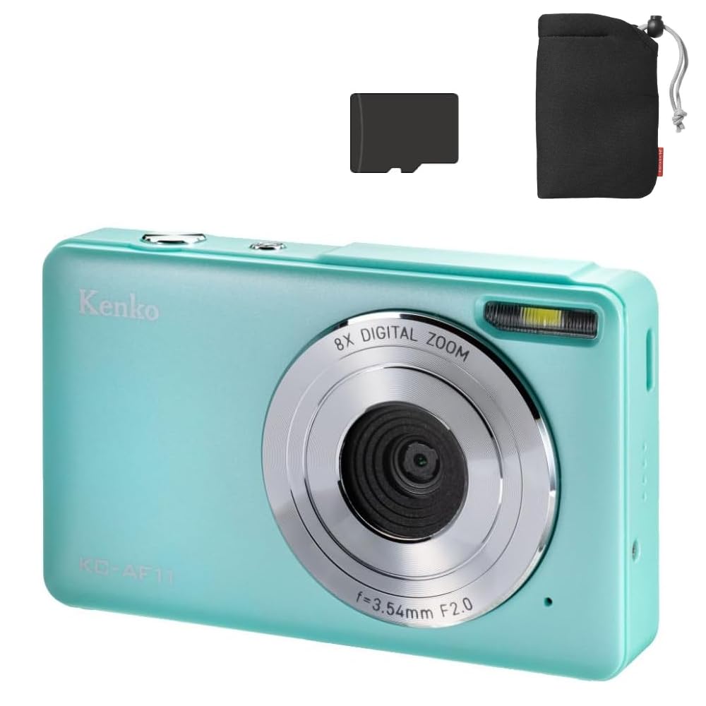 Kenko KC-AF11 デジタルカメラ＋スマホ転送コード＋SDカード ケンコー・トキナー（KenkoTokina） ケンコー コンパクトデジタル