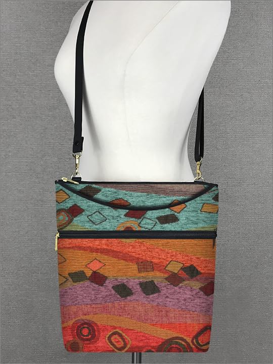 Image of Danny K. Women's Tapestry Bag Crossbody Handbag, Maggie Purse Handmade in the USA