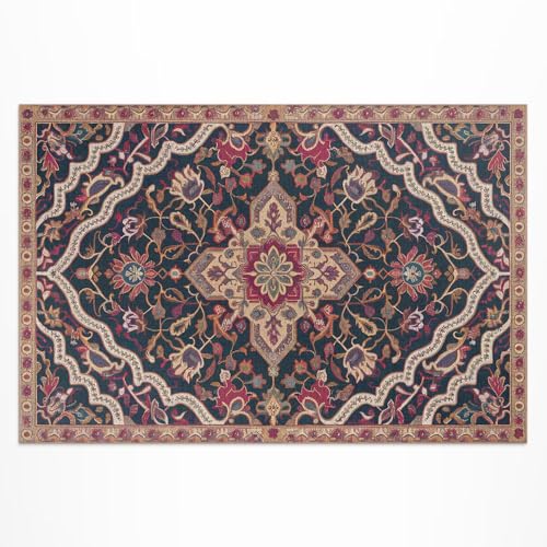 Tapis de jardin imperméable 100x150 cm pour protéger un sol de balcon usé