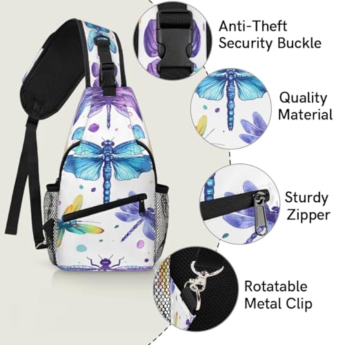 Bolso tipo sling unisex para viaje y senderismo miniatura 3