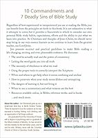 Study It, Grasp It, Live It!: 10 Commandments and 7 Deadly Sins of Bible Study 1946800171 Book Cover