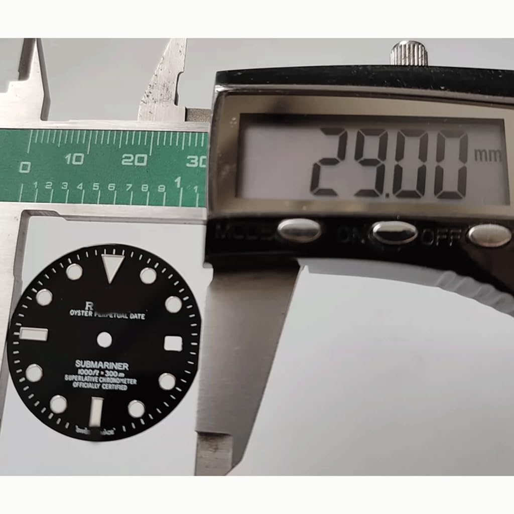 腕時計　BLIGER　縁有り文字盤！　補修　ツール　お早めに！ Amazon.co.jp: 時計の文字盤 29mmウォッチプレート + 8200/8205/2813