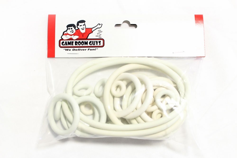 Game Room Guys Bally Capersville Pinball White Rubber Ring Kit