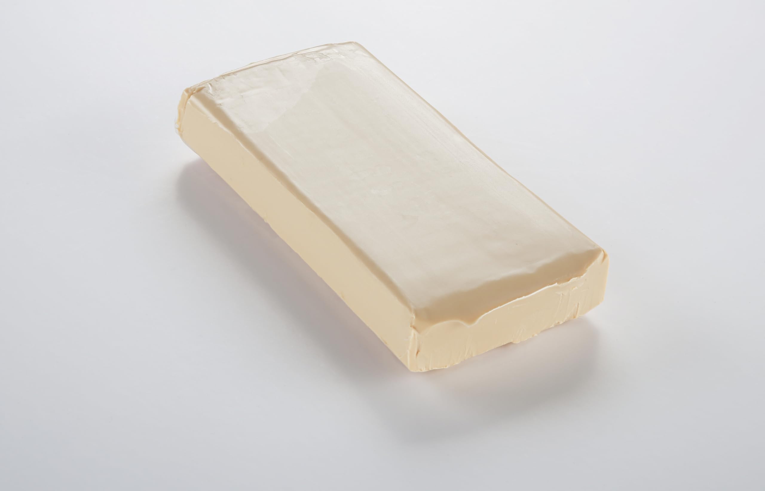 CERNIT CE0950500744C, A Pack of Polymer Clay, Translucent Doll Range, Modelling and Baking Clay, Almond Colour, 500 g Block - Image 2