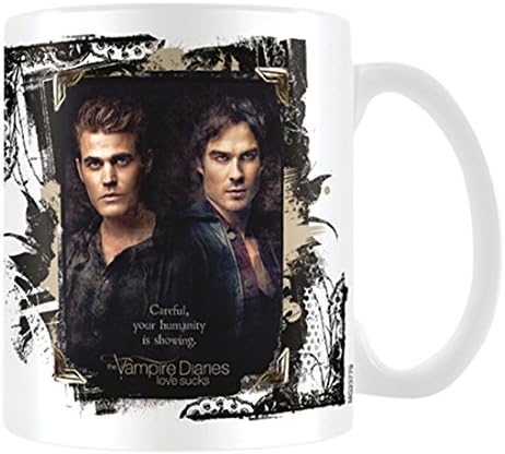 The Vampire Diaries Humanity Ceramic Mug, Multicoloured, 7.9x11x9.3 cm