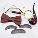 SPECOOL Sherlock Holmes Detective Kit Old Man Shack Victorian Disguise Cosplay Disfraz...