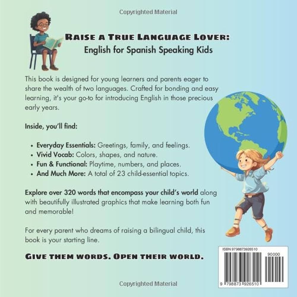 Learn English For Kids: Bilingual English Language Learning