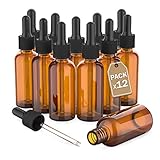 💎 MÁXIMA CALIDAD. Frascos cuentagotas fabricados en vidrio ámbar altamente resistente y 100% libre de BPA (Bisfenol A, producto químico perjudicial para la salud y el medio ambiente). Pipetas de cristal con cabezal de silicona blanda para una dosificación cómoda y precisa. Dosificadores inodoros, no tóxicos y reciclables.