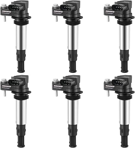Miniatura 2 de Micro Juego de 6 bobinas de encendido para Cadillac CTS STS SRX Chevy Traverse Buick Enclave LaCrosse Rendezvous Saab 9-3 GMC Acadia Saturn Outlook