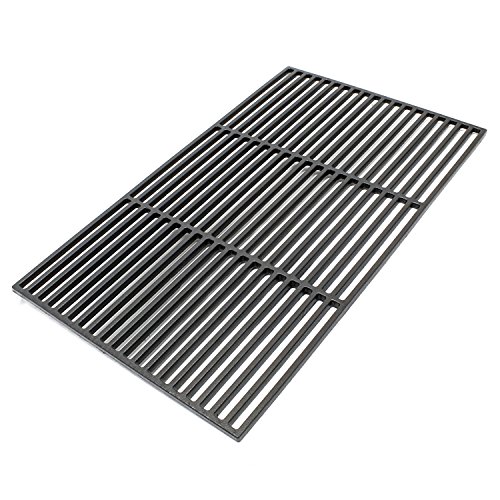 Wiltec Rejilla Grill Parrilla Hierro Fundido Cuadrada 54X34 Cm Maciza Barbacoa Bbq Asado Gas Leña Carbón