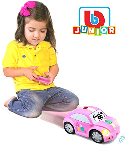Véhicule Bébé RC Coccinelle Télécommandée Rose Bburago Maisto 92003R - 2