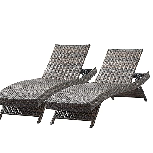 Asifom-79-Long-Reclining-Chaise-Lounge-Set-Set-of-2-Outdoor-Wicker-Reclining-Lounge-Chair-Patio-Rattan-Double-Chaise-Lounge-Lawn-Sunbathing-Chairs-Beach-Pool-Backrest-Recliners 51R4LLD5+AS