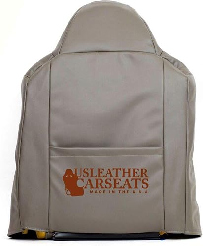 Miniatura 3 de Us Leather Car Seats Compatible con Ford Excursion Eddie Bauer 4X4 Driver Lean Back Leather 2 Tone Tan 2003-2004