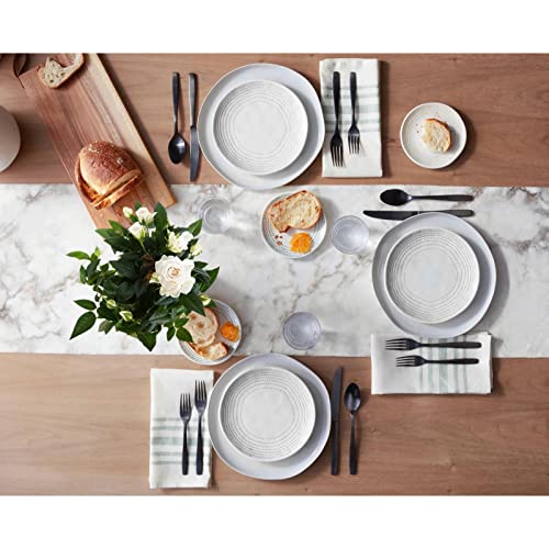 Chemin de table décoration de maison agate marbre HGCHH pour table de dîner - 6