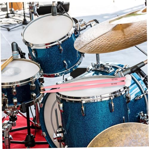 Baquetas dobles con cabeza de fieltro para batería y timpani miniatura 5