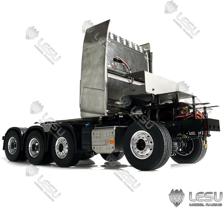 8 * 8 Metal Chassis for 1/14 RC Tractor Truck 1 Motor 3 Servos Trailer Compatible​