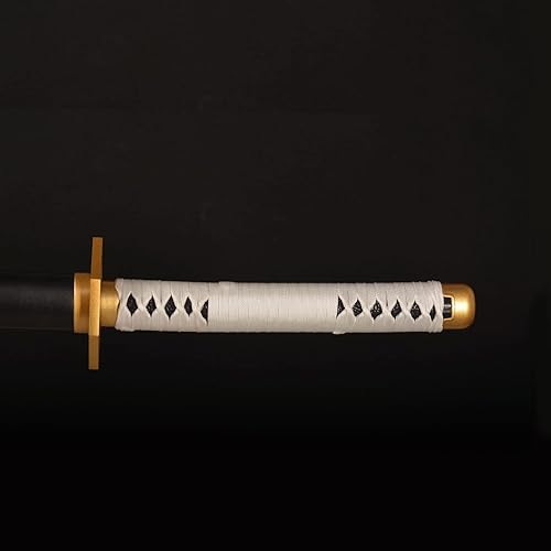 Vista 71 de Sword Valley Demon Series Sword About 40.9 ″ – Cosplay Prop Anime Sword Slayers Katana – Textura original de anime, símbolo de tallado de hoja