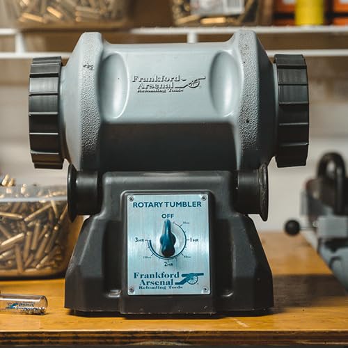 Frankford Arsenal Rotary Tumbler and Accessories with Media Separator, Cleaning Essentials, For Brass Cleaning, Reloading, and Gunsmithing by Frankford Arsenal - Image 4