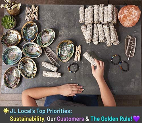 image for JL Local 3 Sage Smudging Kit - White Sage, Blue Sage & Cedar | Smudge 