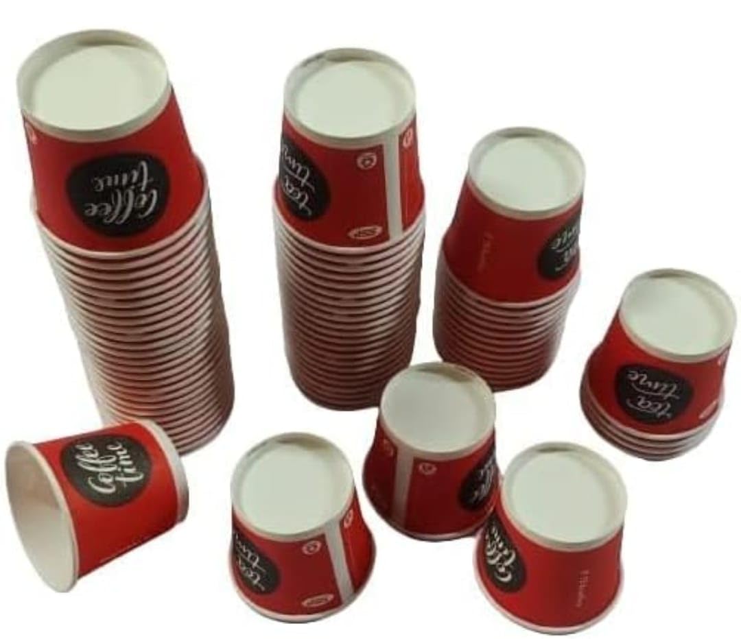 TOYSFAST 140 PCS Multicolor Paper Disposable Coffee/Tea Cup (A364)