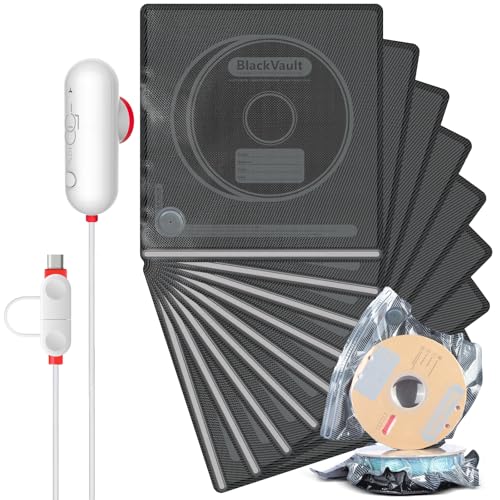 Vacbird 3D Drucker Vakuum Kit 10er Vakuumbeutel 30 * 34cm mit USB-Pumpe
