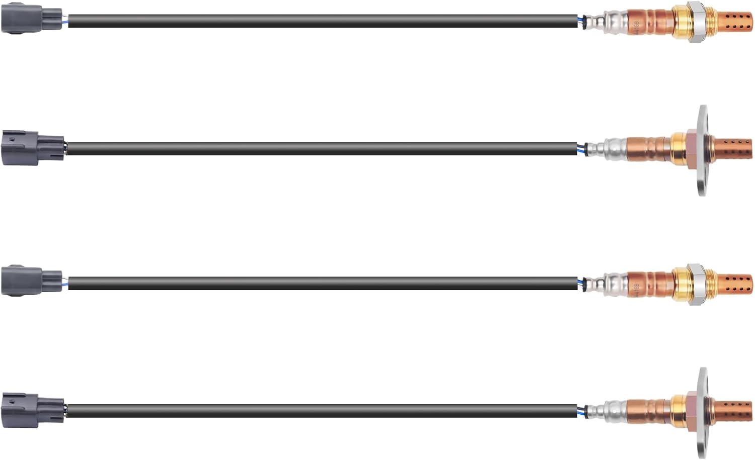 4PCS O2 Sensor 234-4162 234-4169, 02 Sensor, Automotive Replacement Oxygen Sensor Compatible with Toyota for Sequoia Limited SR5 for Tundra Limited SR5 2001 2002 2003 2004