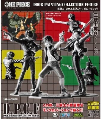 Door Painting Collection Figure D.P.C.F One Piece Sanji Three Musketeers Ver.1.5 (Japan Import)