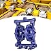 Air-Operated Double Diaphragm Pump 1/2 inch Inlet & Outlet Low Viscosity Petroleum Fluids Cast Iron for Chemical Industrial Use