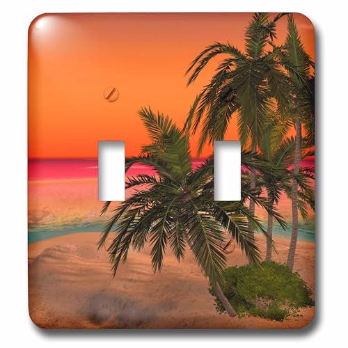 Interrupteur à baïonnette décoratif haut de gamme motif sunset - 2