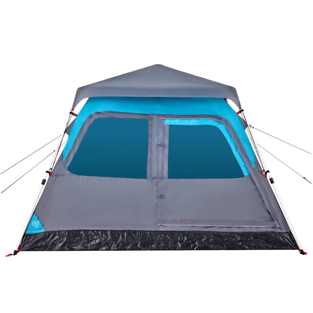 Tenda familiare a cupola per 6 persone, colore blu, Quick Release