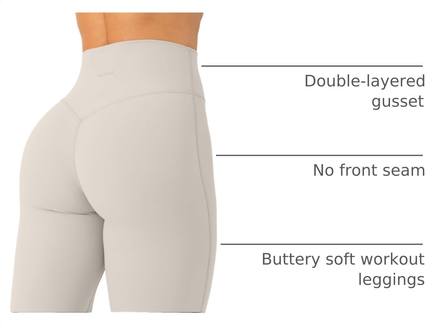 PAVOI ACTIVE Buttery Soft Workout Leggings for Women - High Waisted No Front Seam Gym Leggings Yoga Pants - FlexFlow image 4