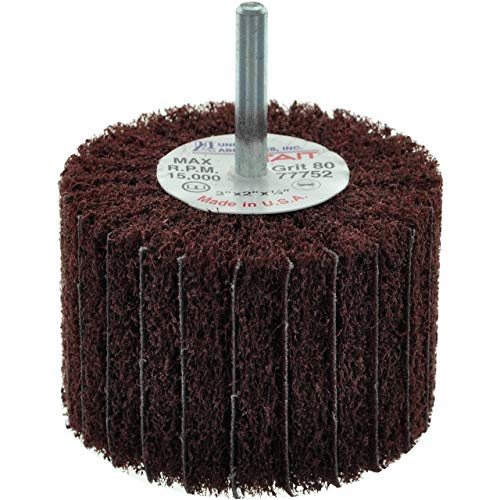 United Abrasives SAIT 77752 3X2X1/4 Non-Woven Interleaf Wheel Medium 8