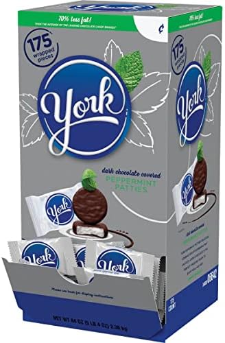 York Peppermint Patties, 175-Count Changemaker, 5 Pound 4 Ounce