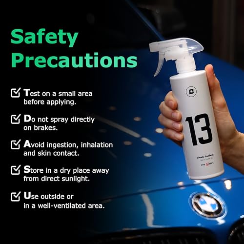 Blask 13-SLEEKPERFECT Graphene Ceramic Coating For Cars 16.9 Fl.Oz | Titanium Car Coating Spray | Car Detailig Kit With Durable High Gloss thumb #5