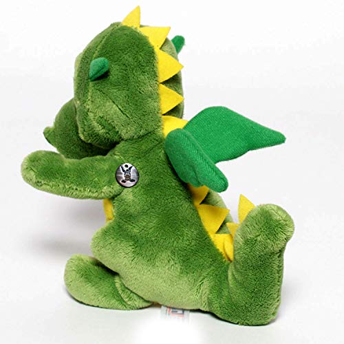 Drache Kuscheltier grün Plüschtier Dragon Plüschdrache FUCHUR - Kuscheltiere*biz