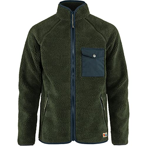 Preisvergleich Produktbild Fjällräven Herren Vardag Pile Fleecejacke, Deep Forest, XXL