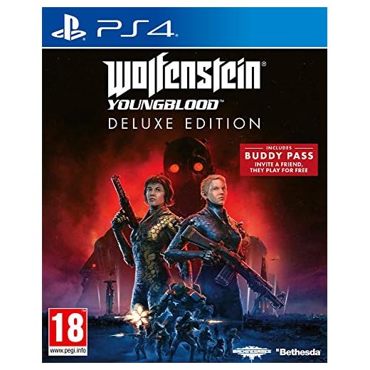 Wolfenstein Youngblood - Deluxe Edition (Deutsche Version) [PlayStation 4]