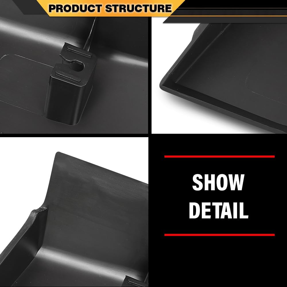 Front Driver Left Side Door Molding and Beltlines Compatible with Ford Edge 2015-2023 FT4Z5820879AA, FO1304110 Black