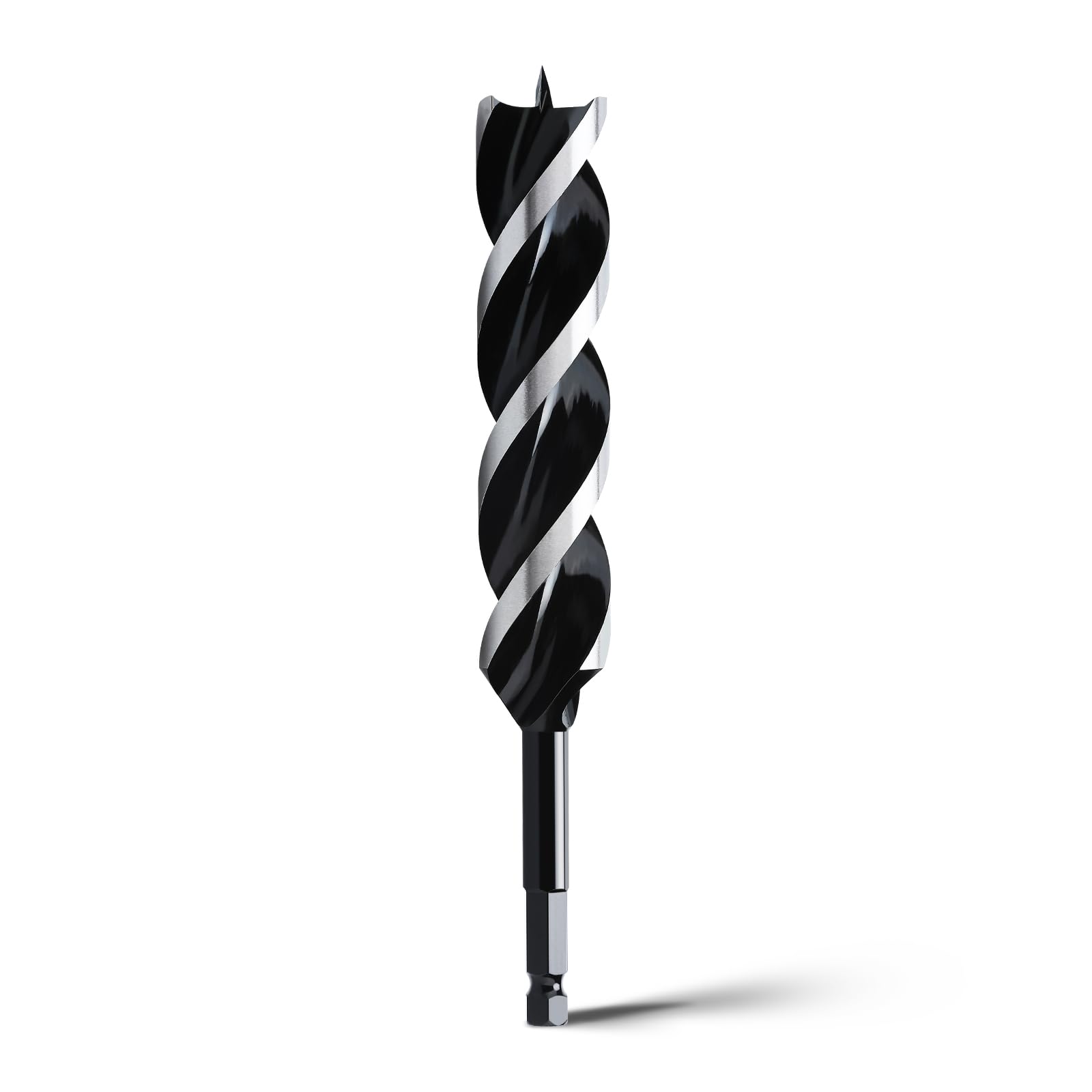 1/2"x 12" Auger Drill Bit for Wood,Hex Shank Tri Flute Wood Drill Bit for Soft and Hard Wood,Plastic,Drywall and Composite Materials — view 7